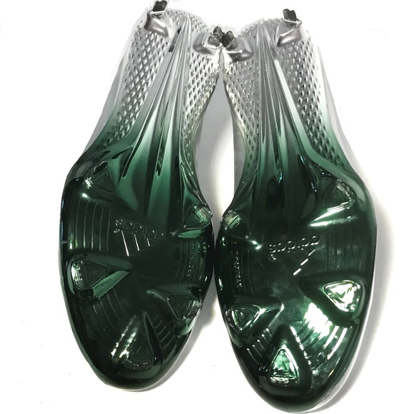 Adidas Cleats 13.5 Adizero Afterburner 4 Silver - Picture 5 of 9